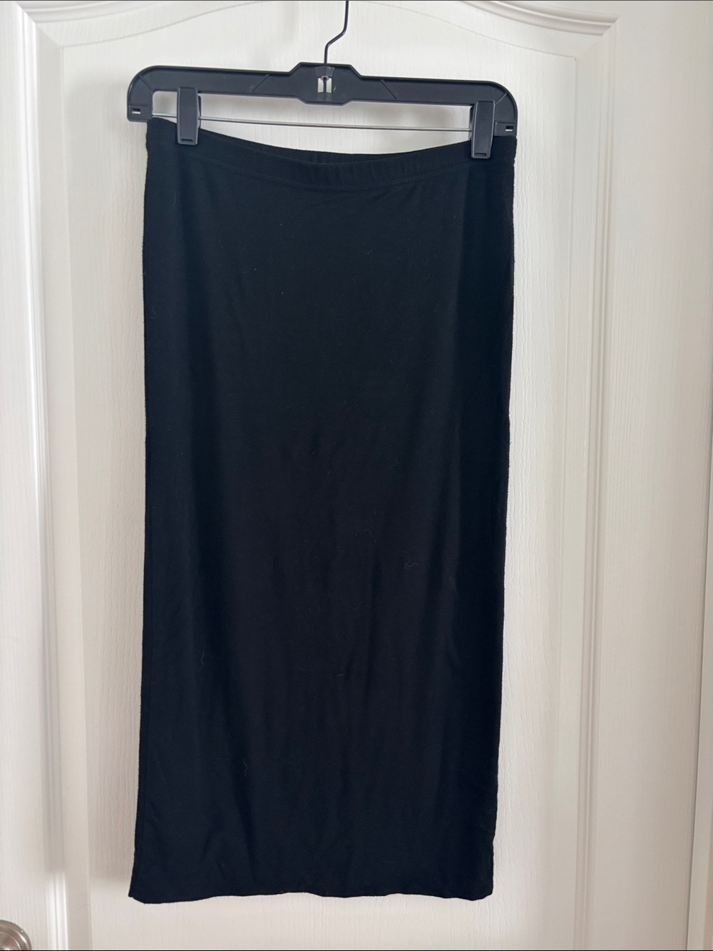 Leith Black Midi Pencil Skirt